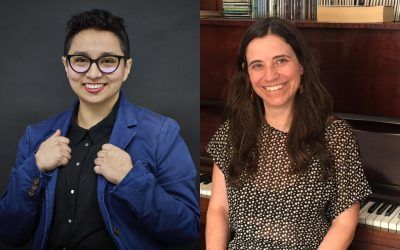 Constanza Fuentes y Eleonora Coloma, ganadoras del primer concurso de compositoras de la Orquesta Usach